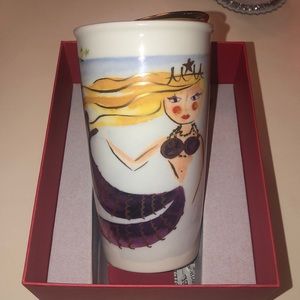 NEW Limited Edition Starbucks Mermaid Ceramic Cup